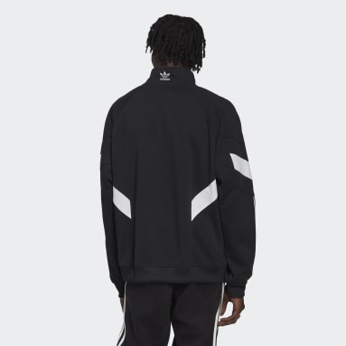 Sweat-shirt à demi-zip adidas Rekive Noir Hommes Originals