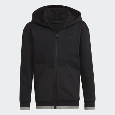 Chaqueta All SZN Fleece Negro Niño Sportswear