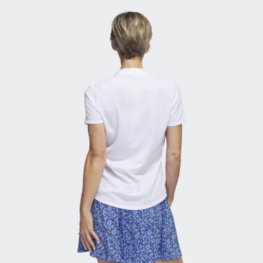 Polo de Golfe Branco Mulher Golfe