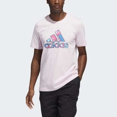 T-shirt graphique BOTG Badge of Sport Rose Hommes Basketball