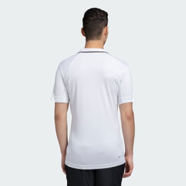 Men Tennis White T FREELIFT POLO