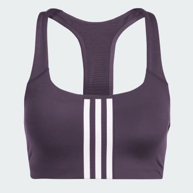 Powerimpact Training Medium-Support 3-Stripes Bra