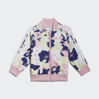 Conjunto SST Estampado Floral Blanco Niña Originals