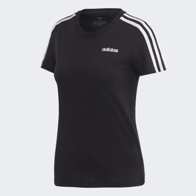 Polera 3 Tiras Essentials Negro Mujer Sportswear