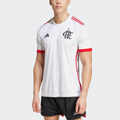 Camisa 2 CR Flamengo 24/25 Branco Homem Futebol
