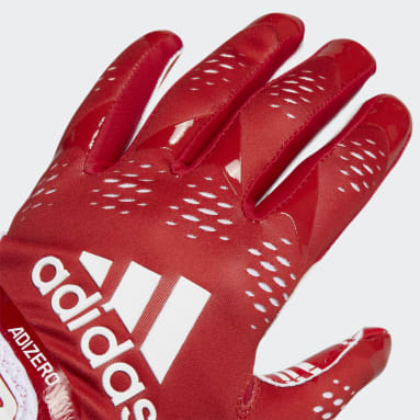 Men's Football Red Adizero 12 Gloves