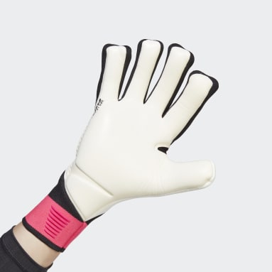 Football Black Predator Pro Promo Fingersave Goalkeeper Gloves