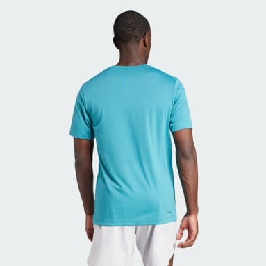 Camiseta de entrenamiento Essentials Seasonal Graphic Tee Turquesa Hombre Training