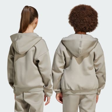 Casaca Deportiva con Capucha adidas Z.N.E. Cierre Frontal Kids