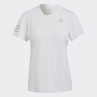 Women's Tennis White Club Tennis Tee