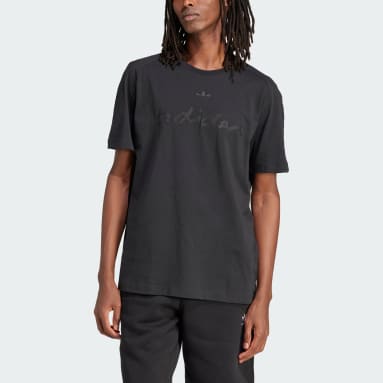 Adidas Originals D2M 3-Stripes Men's Training T-Shirt Black/White – Sports  Plaza NY