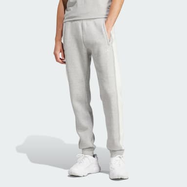 Spodnie dresowe Trefoil Essentials+ Reverse Material Szary