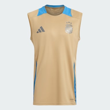 Musculosa Argentina Tiro 24 Beige Hombre Fútbol