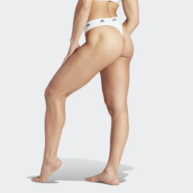 Lot de 2 strings en coton Active Comfort noir Femmes Entraînement