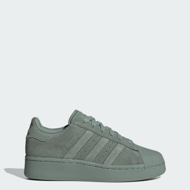 adidas Originals Superstar Shoes Wmn (ftwwht/cgreen/magold)