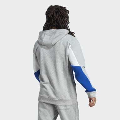 Camisola com Capuz Essentials Cinzento Homem Sportswear