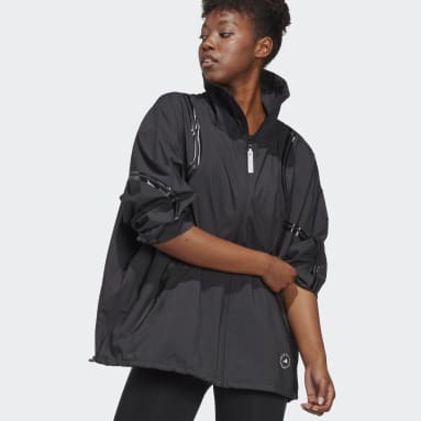 Women adidas_by_stella_mccartney Black 스텔라 트루페이스 우븐 재킷