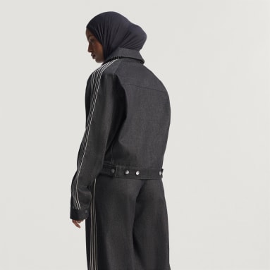 Chaqueta de primera calidad Essentials de tejido denim