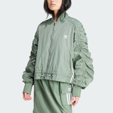 Women's Originals Green adidas Originals Lightweight Bomber Jacket