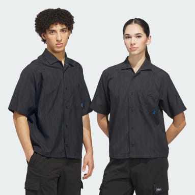 SKATEBOARDING LINES BUTTON UP SHIRT