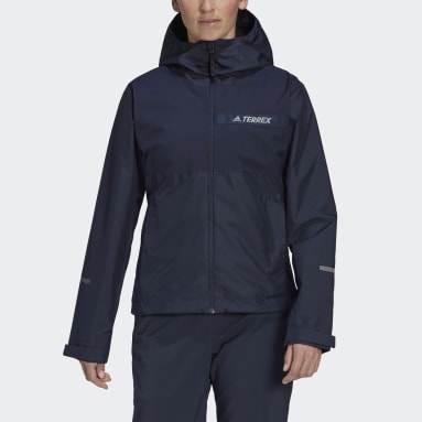 Chaqueta impermeable Terrex Multi RAIN.RDY 2-Layer Azul Mujer TERREX