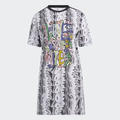 Vestido tipo Polo Love Unites Doodle Multicolor Mujer Originals