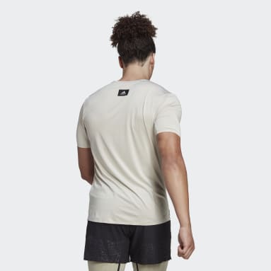 Camiseta de Entrenamiento Best of adi Beige Hombre Training
