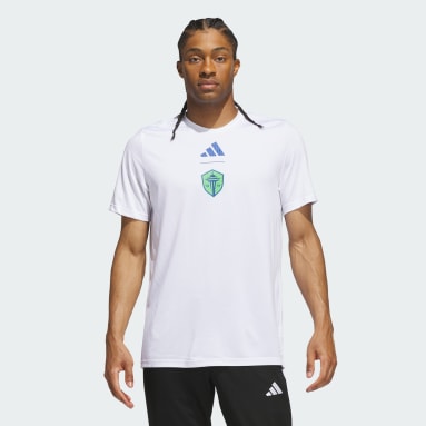 SEATTLE SOUNDERS FC MENS SHORT SLEEVE PREGAME T-SHIRT