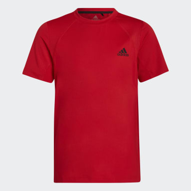 T-shirt XFG AEROREADY Slim Sport Rouge Garçons Sportswear
