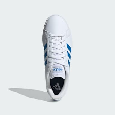 Tenis adidas blancos hombre 2019 sale