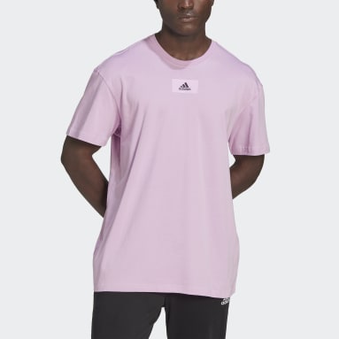 Men Sportswear Purple Essentials FeelVivid Drop Shoulder Tee