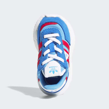 Scarpe Retropy F2 Blu Bambini Originals