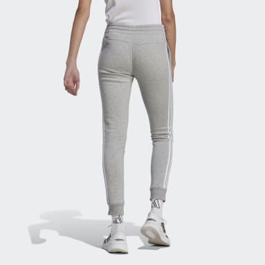 Women sportswear Grey 에센셜 3S 플리스 팬츠