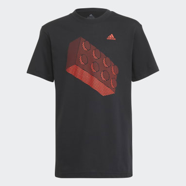 T-shirt adidas x LEGO® Graphic Noir Enfants Sportswear