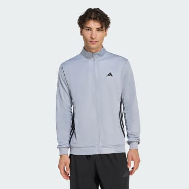 WORKOUT ESSENTIALS ALL-SET 3-STRIPES ÖRGÜ EŞOFMAN ÜSTÜ