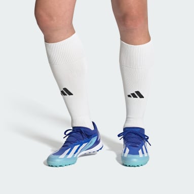 Guayos X Crazyfast.1 Pasto Sintético Azul Fútbol