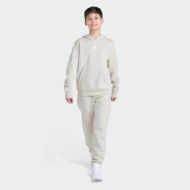 2-Piece Long Sleeve Fleece Pullover & Jogger Set