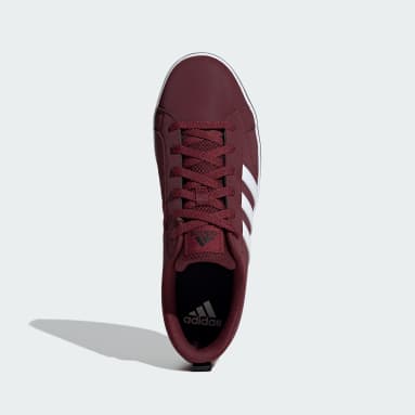Burgundy adidas mens shoes online