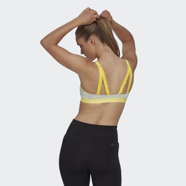 Top Treino Alto Suporte adidas TLRD Move Verde Mulher Training