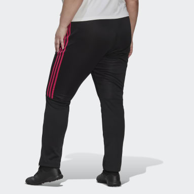 Pantalon AEROREADY Sereno Cut 3-Stripes Slim Tapered (Grandes tailles) noir Femmes Sportswear