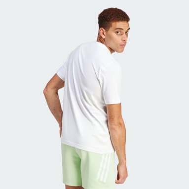 T-shirt graphique Camo Badge of Sport Blanc Hommes Sportswear