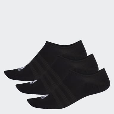 Meias Invisíveis – 3 pares Preto Ténis