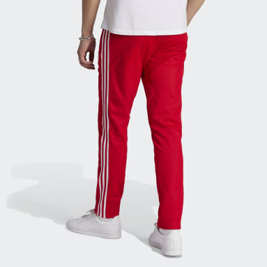 Pantalón Rojo Hombre Pantalones Ajustados para Todas Las