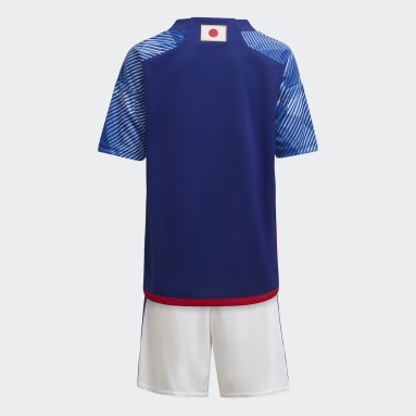 Kids Football Blue Japan 22 Home Mini Kit