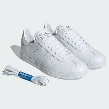 All white adidas tennis shoes store