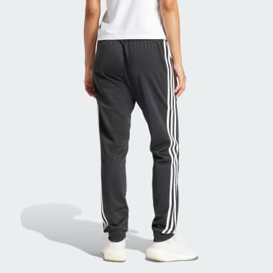 Primegreen Essentials Warm-Up Slim Tapered 3-Stripes Treningsbukse Svart