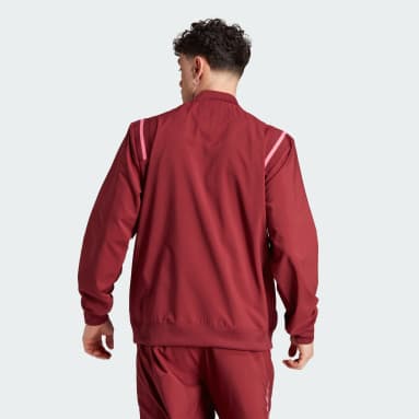 Männer Sportswear Scribble Jacke Weinrot
