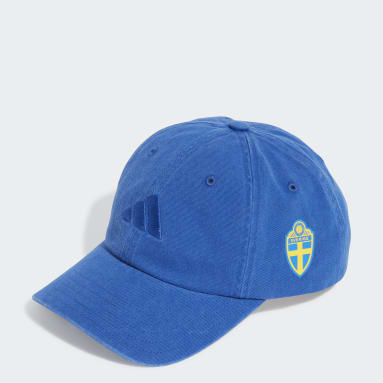 Fußball Schweden Kappe Blau