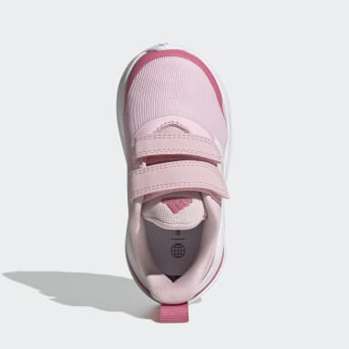 Kinder Sportswear FortaRun Double Strap Schuh Rosa
