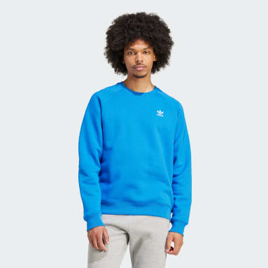 Blue Sweatshirts Hoodies adidas Canada